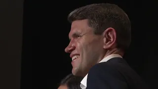 Democratic Senate candidate James Talarico makes campaign stop at Baylor University