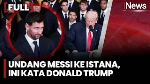 FULL Lionel Messi dan Tim Inter Miami Bertemu Donald Trump | iNews Siang 6/3