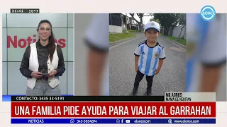 Helping Neitán: Charity raffle organized to fund his trip to Garrahan