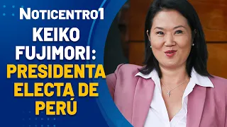 Official results in Peru: Keiko Fujimori is the new president | Canal 1 News