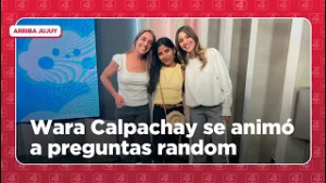 Wara Calpanchay, ganadora del premio Revelación en Cosquín 2026 visitó Arriba Jujuy