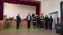 TSK ODOVZDALO STÝ AED PRE DOBROVOĽNÝCH HASIČOV