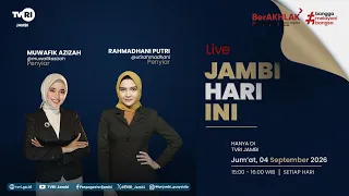 JAMBI TODAY | September 4, 2026 Edition#jhi#News#WorldCupU17OnTVRI#TVRIJambi#NationUnitingMedia