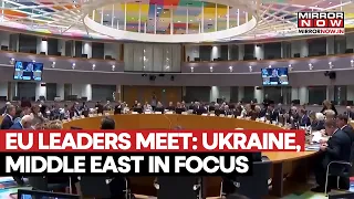 EU Foreign And Defense Ministers Meet In Brussels To Discuss Ukraine, Hybrid Threats And Middle East