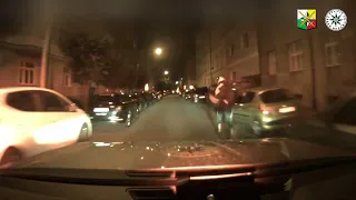 Pronásledování skončilo havárií. Zdroj: Policie ČR