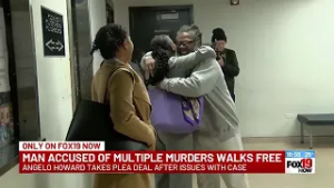 Man accused of multiple murders walks free