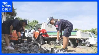 [Kumamoto Earthquake] Recovery Efforts Continue: Volunteers Flock to Disaster Areas After Obon; L...