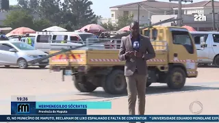Minibus drivers board and drop off passengers at the Albasine roundabout due to poor terminal con...