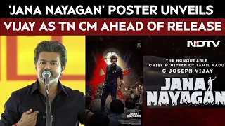 'Jana Nayagan' Poster Unveils Vijay As Tamil Nadu CM Ahead Of Release