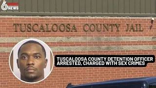 Tuscaloosa County detention officer arrested, charged
