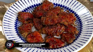 Pechuguitas de pollo crispy con salsa de gochujang | Carne de res salteada estilo chino | Ají