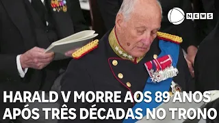 Harald V morre aos 89 anos após três décadas no trono