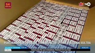 Southeastern Sulawesi Customs Tightens Crackdown on Illegal Cigarette Trade