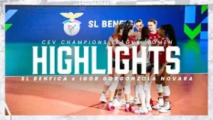 Highlights | Igor Gorgonzola Novara 3-0 #VóleiBenficaFem | CEV Champions League Women