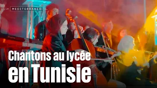 Singing at High School in Tunisia