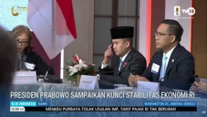Presiden Prabowo Sampaikan Kunci Stabilitas Ekonomi RI