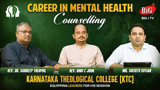 Career in Mental Health Counselling | Karnataka Theological College | Career Roadmap | Episode -10