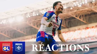 Zachary Athekame après OL - AJ Auxerre : "On se devait de gagner et de prendre les 3 points"