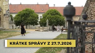 Krátke správy z 27.7.2026