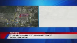 Teenager arrested in connection with deadly Tuesday shooting