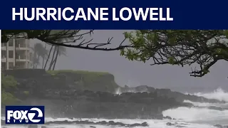 Hurricane Lowell causes power outages in Hawaii, floods in Kauai | KTVU