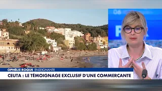 Ophélie Roque: "It’s mass poverty" arriving in Ceuta