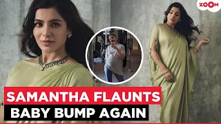 Samantha Ruth Prabhu Flaunts Baby Bump In Stunning Green Look, Shares Glimpses From Her Day Out