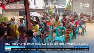 SEPTEMBER 3, 2026 PREVENT FOREST AND LAND FIRES: KODIM 1209 BENGKAYANG TASK FORCE TEAM EDUCATES R...