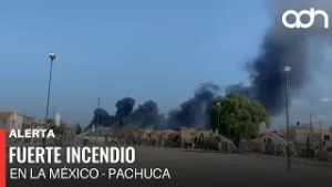 ?¡Última Hora! Reportan un fuerte incendio a un costado de la autopista México - Pachuca