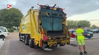 Cleaning crew clears Sneek city center after a night of Sneekweek partying