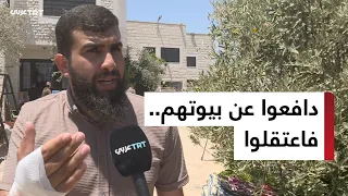Israeli occupation forces arrest Palestinians who resisted settler attacks in Al-Mughayyir