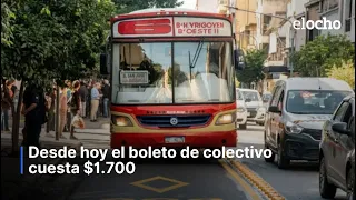 AS OF TODAY, THE BUS FARE COSTS $1,700