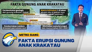 Fakta Erupsi Gunung Anak Krakatau Abu Vulkanik Hingga Ganggu Penerbangan | Metro Siang