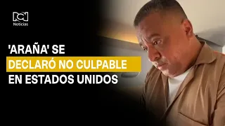 Alias Araña pleaded not guilty to both charges filed by the United States