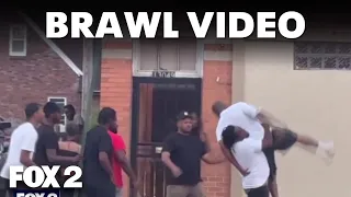 Detroit police commissioner addresses brawl video controversy