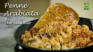 Penne Arrabbiata | Spicy Italian Pasta Recipe with Tomato Sauce | Chef Saad Butt | Masala TV