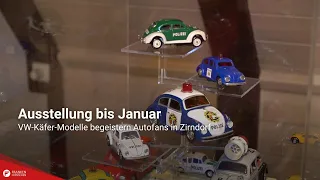 Ausstellung bis Januar: VW-Käfer-Modelle begeistern Autofans in Zirndorf