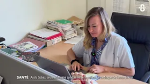 Anaïs Gabez, seule infirmière spécialisée dans l'insuffisance cardiaque en Haute-Savoie