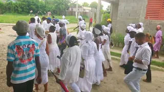 Members of the Haitian Association in Guantánamo Lead the Gagá Route