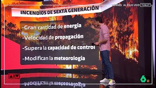 Francisco Cacho explica cómo son los incendios de sexta generación - Al Rojo Vivo