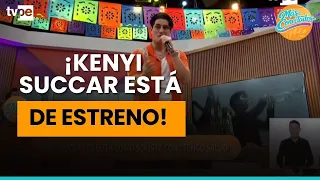 Kenji Succar presents his new song on "Más conectados" 🎶🔥