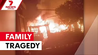Three family members killed in Wiley Park granny flat fire | 7NEWS