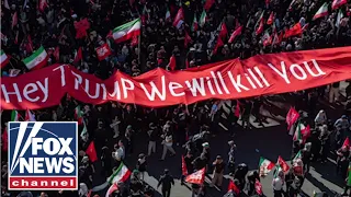 SEE IT: Iranians carry 'KILL TRUMP' banners