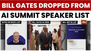Bill Gates Dropped From AI Impact Summit Speaker List Despite Being In India | India Today News