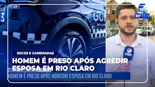 Full Alert - Man arrested after beating wife with punches and a chair in Rio Claro