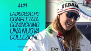 ?️Una felicissima Sofia GOGGIA racconta delle ore prima della gara | #MilanoCortina2026