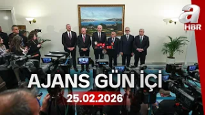 Numan Kurtulmuş'tan süreç ziyaretleri - Ajans Gün İçi - 25.02.2026 | A Haber