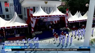 HUT RI DI KONAWE JADI MOMENTUM SINERGI PEMBANGUNAN