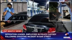 Opposition Leader, Employees In Police Custody Following Shooting Incident In Bar Street