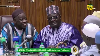 GAMOU TIVAOUNE 2026 - CND au Ministere de l' intérieur